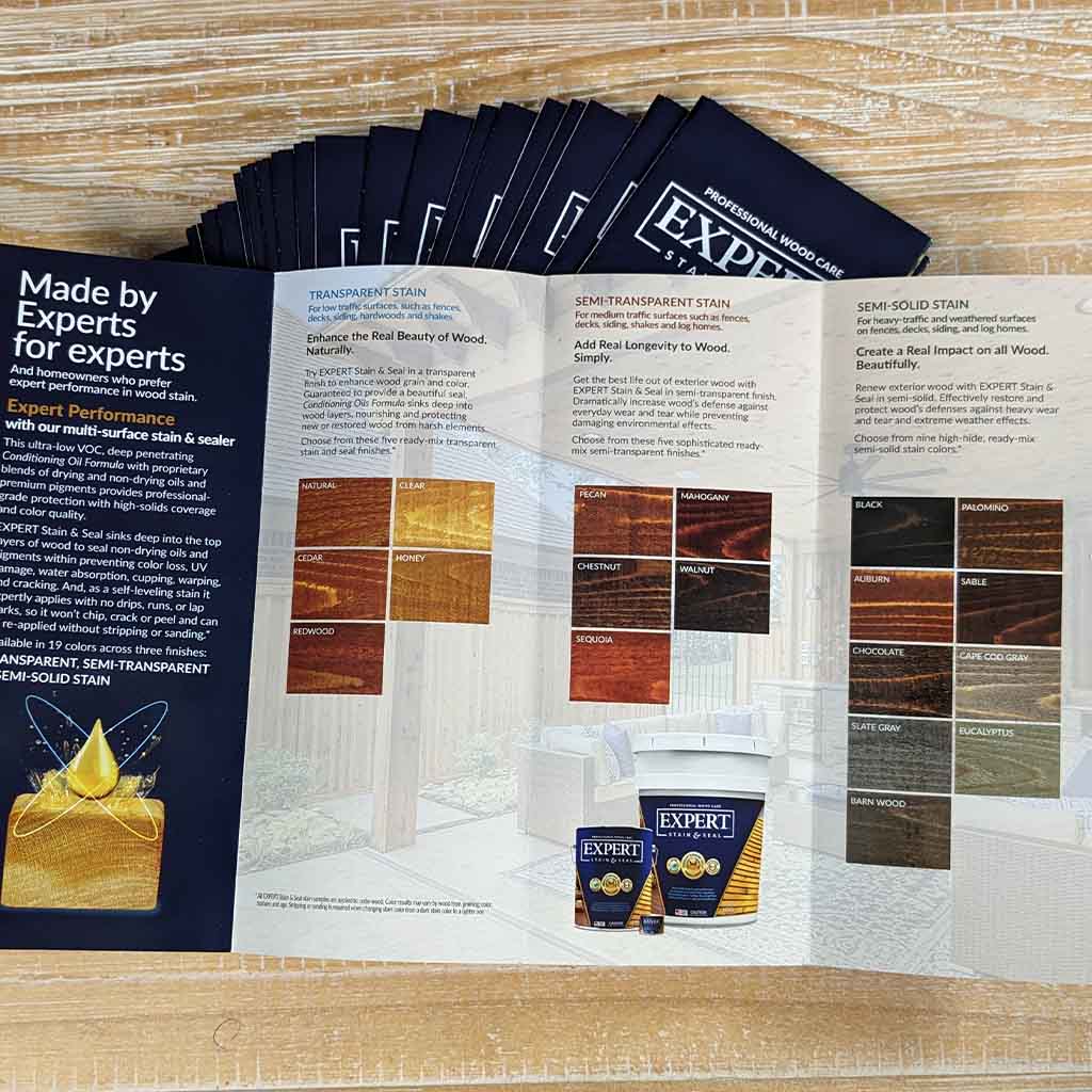 EXPERT Stain & Seal Brochures - Image 3