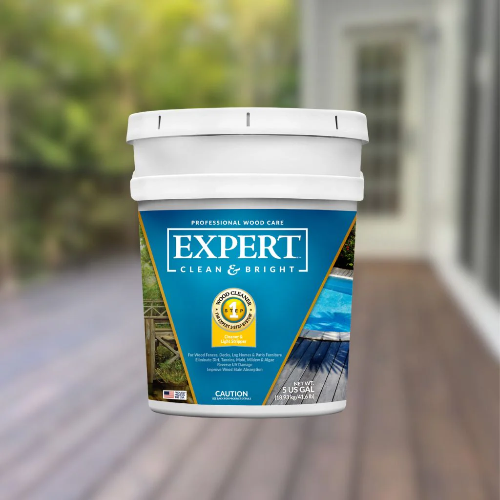 EXPERT Wood Cleaner & Stain Lifter - 100% Sodium Metasilicate | Step 1 Professional Deck Restoration - Image 5