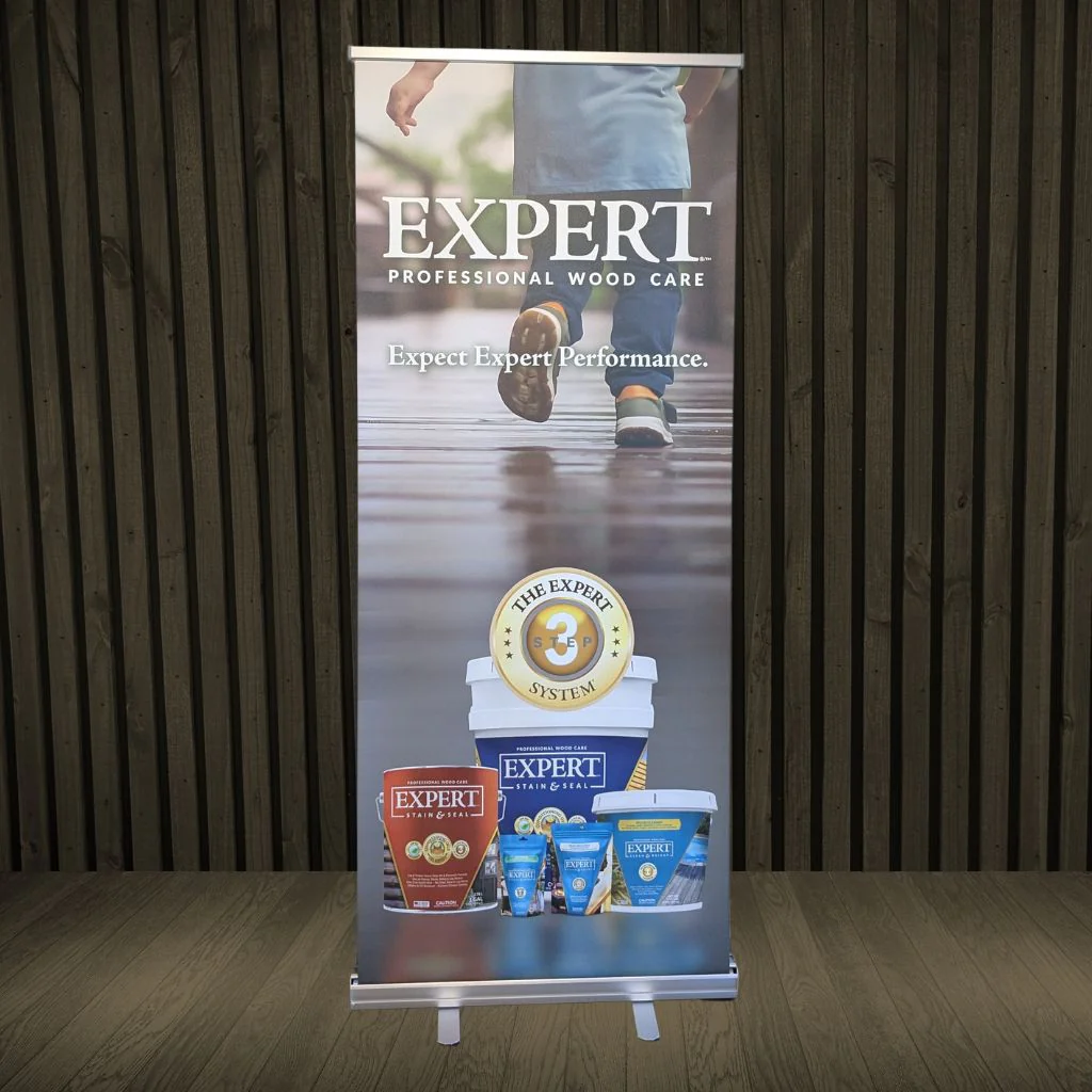 EXPERT Professional Wood Care Pop-Up Banners - Image 3