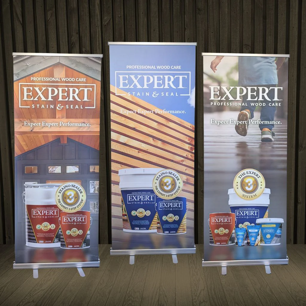 EXPERT Professional Wood Care Pop-Up Banners - Image 4