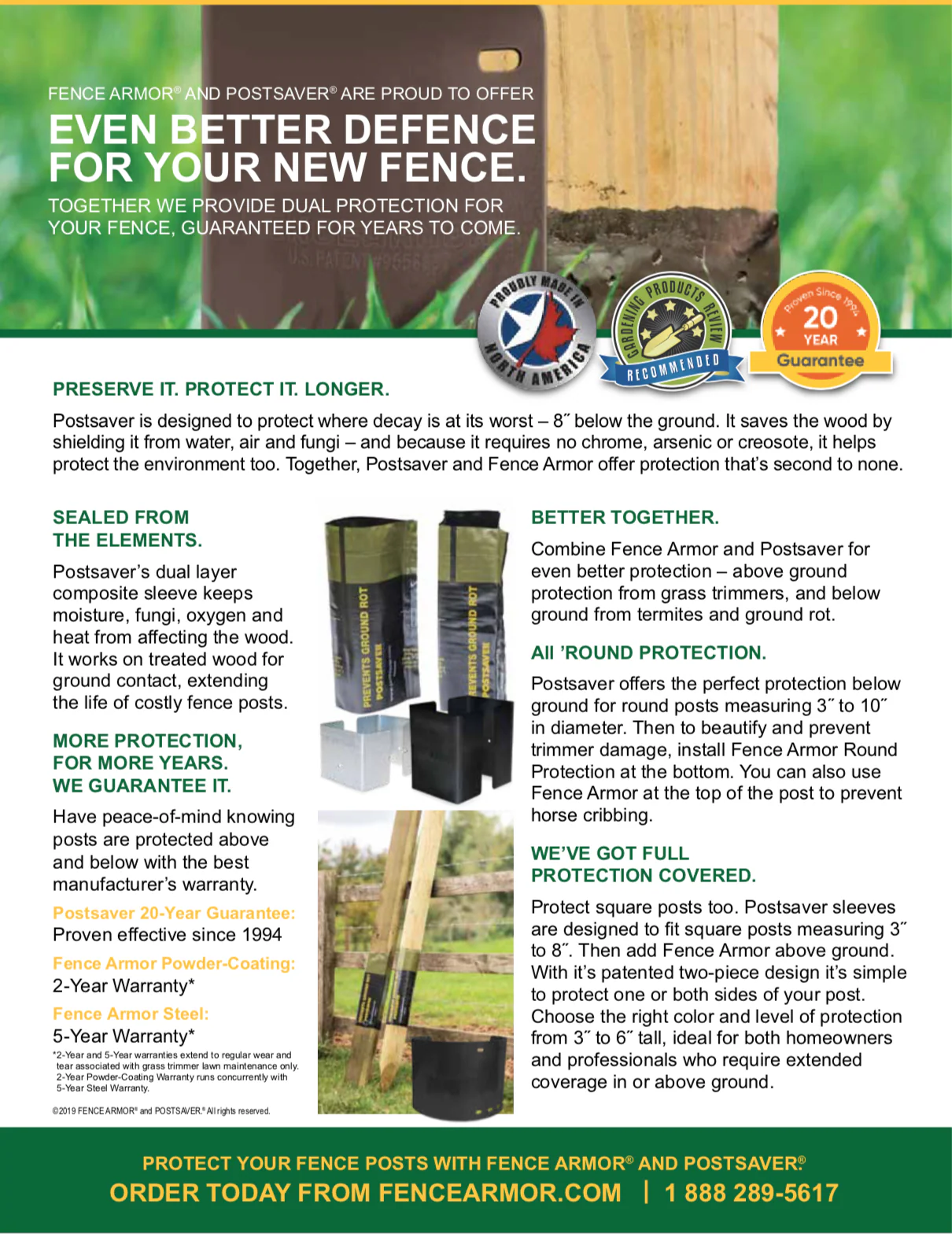 POSTSAVER Post Sleeves - In-Ground Post Protection System - Image 6