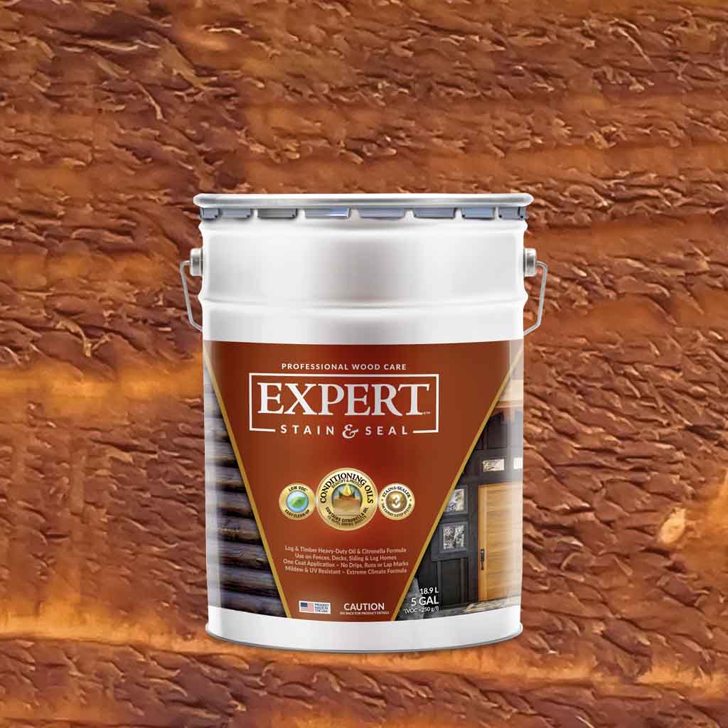 EXPERT Log & Timber Oil - Heavy Duty Semi-Transparent Stain with Insect Protection | Low VOC - Image 13