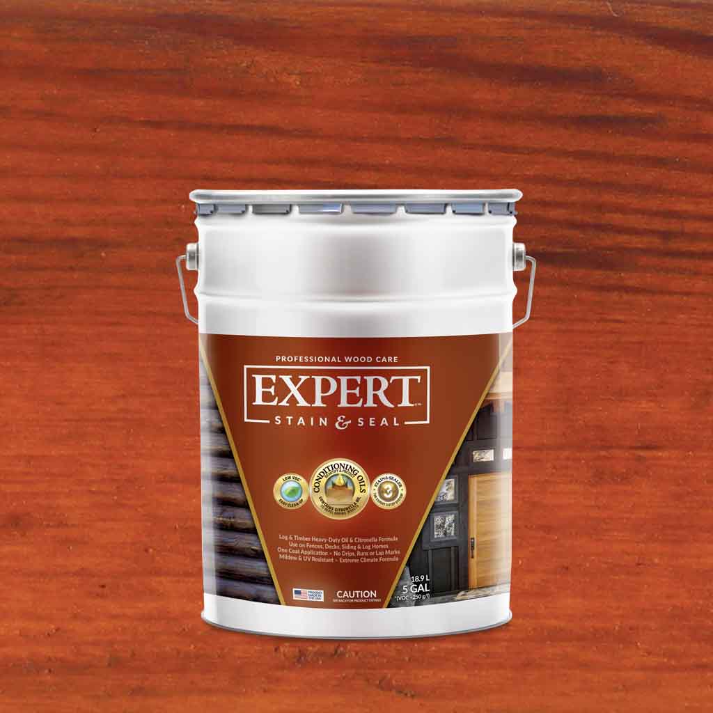 EXPERT Log & Timber Oil - Heavy Duty Semi-Transparent Stain with Insect Protection | Low VOC - Image 15