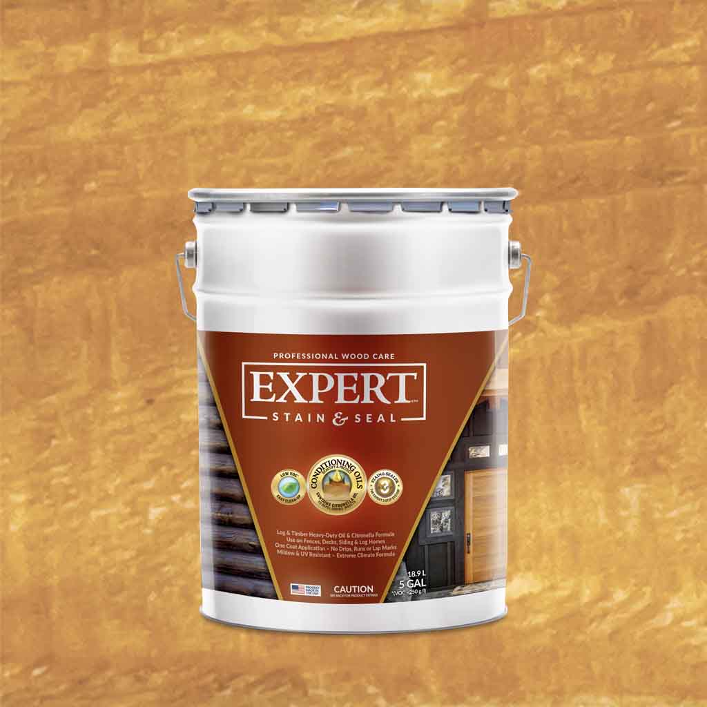 EXPERT Log & Timber Oil - Heavy Duty Semi-Transparent Stain with Insect Protection | Low VOC - Image 3