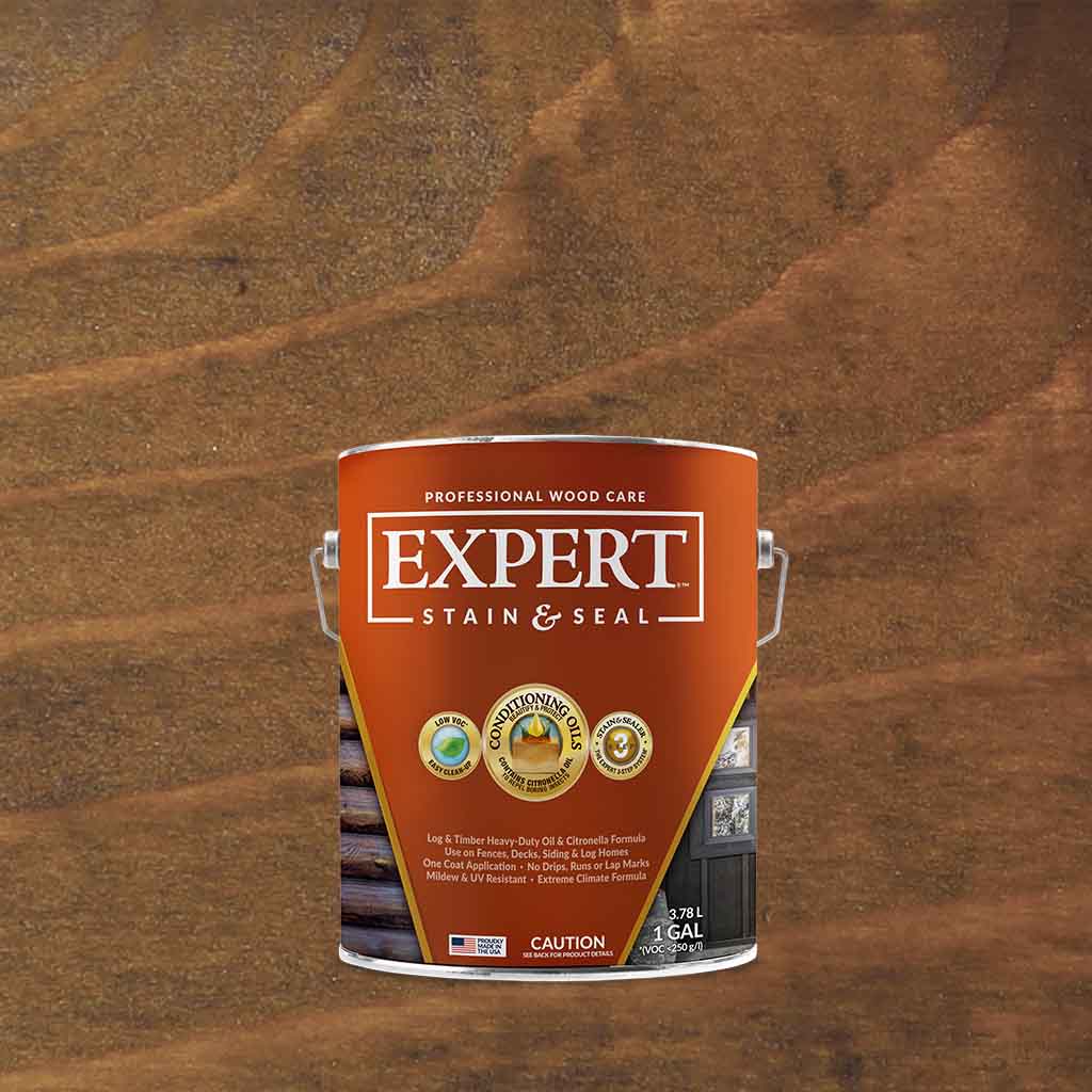 EXPERT Log & Timber Oil - Heavy Duty Semi-Transparent Stain with Insect Protection | Low VOC - Image 8