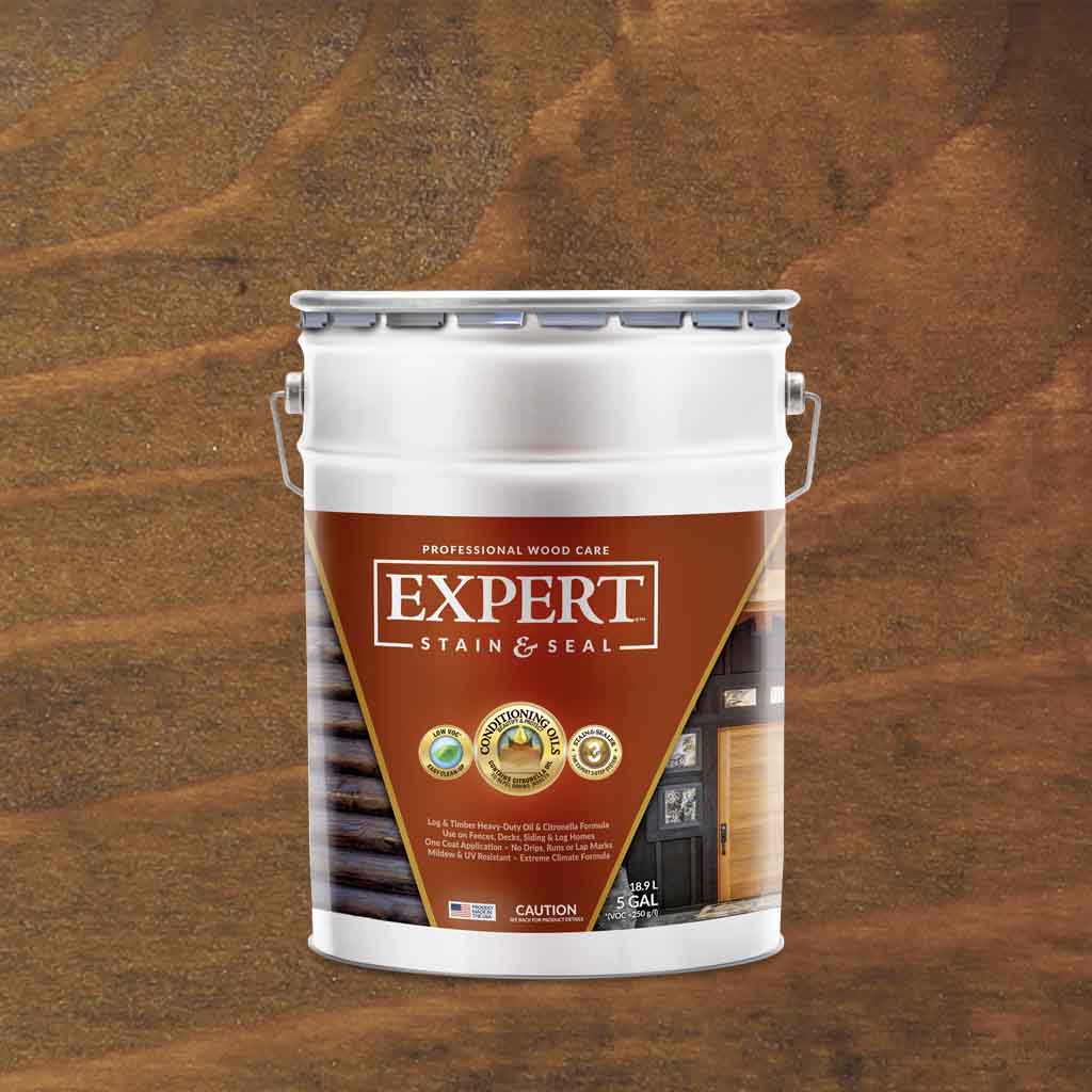 EXPERT Log & Timber Oil - Heavy Duty Semi-Transparent Stain with Insect Protection | Low VOC - Image 9
