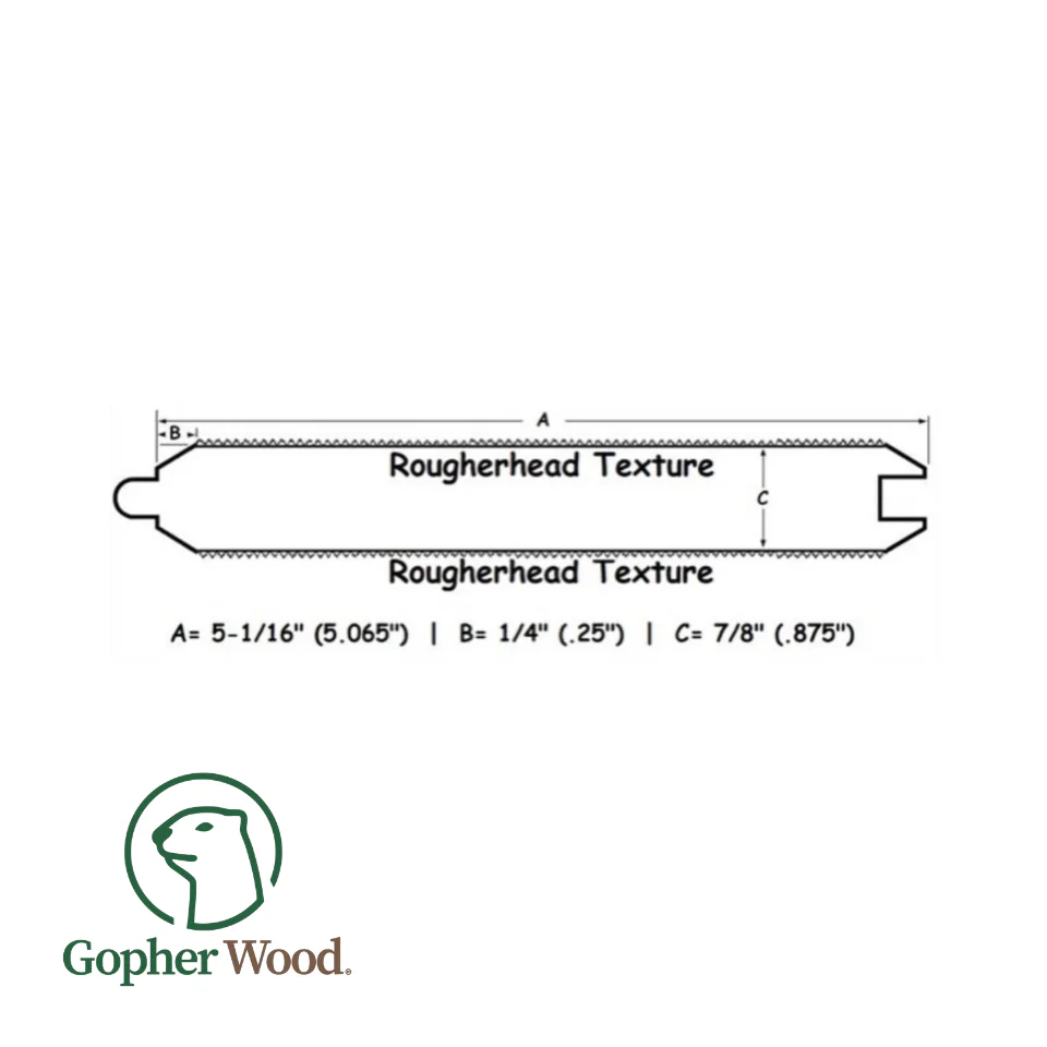 Pre-Stained Cedar Tongue & Groove Fence Planks ⅞" x 6" x 6' - Fence Trac System Compatible - Image 3